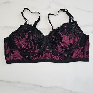 Torrid Two Tone Lace Underwire Bra